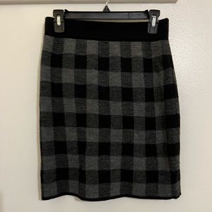 Kenar Pull-on Plaid Skirt